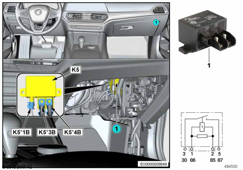 Relais électroventilateur 850 W K5