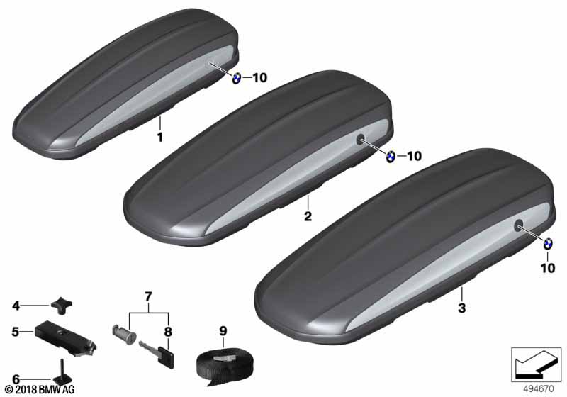Roof carrier 320 / 420 / 520