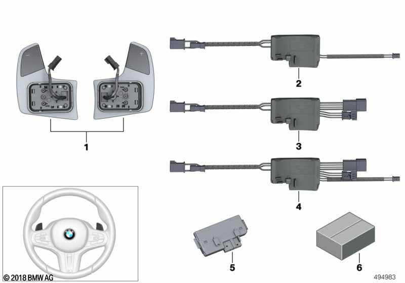Genuine BMW 32308090405 G16 G07 G20 Set Of Screws (Inc. 620d) | ML Performance UK Car Parts