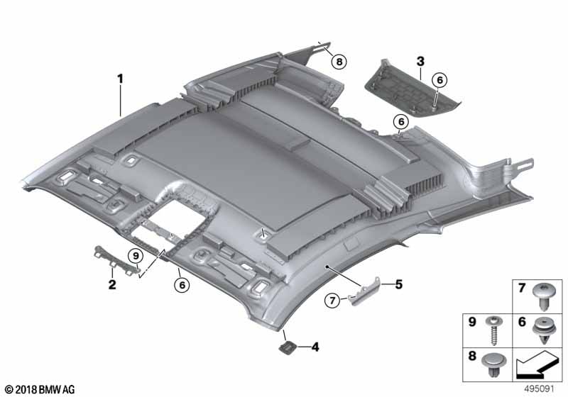 Genuine BMW 51447433505 F92 G15 Deflector Plate, Left (Inc. 840iX, M8 & 840dX) | ML Performance UK Car Parts