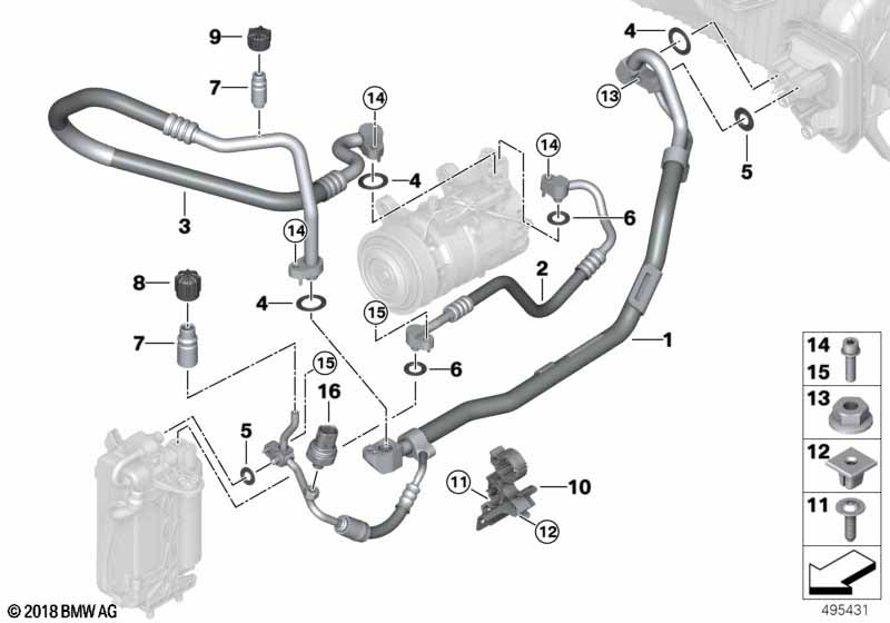 Coolant lines