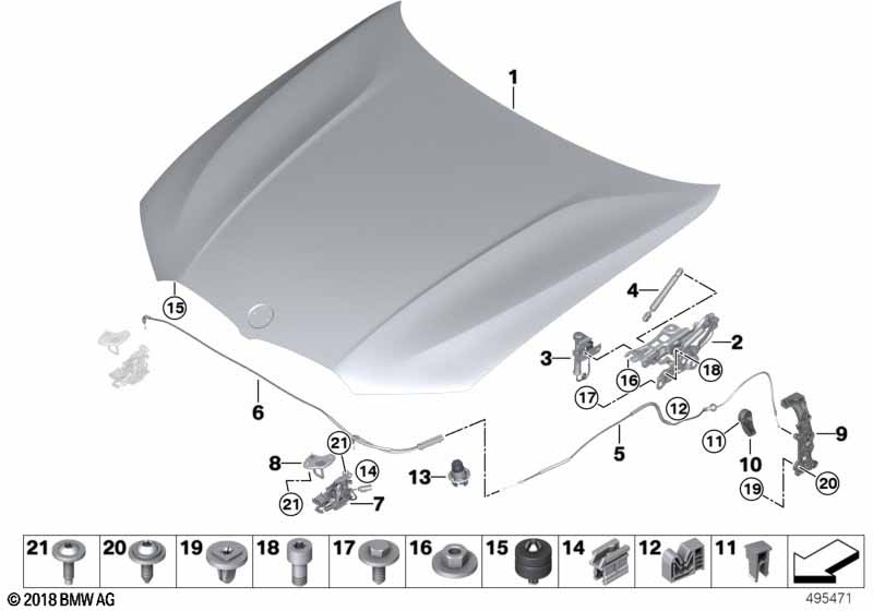 Genuine BMW 13717519038 G20 E66 E67 Tubing Support (Inc. M340iX, 320d & 760i) | ML Performance UK Car Parts