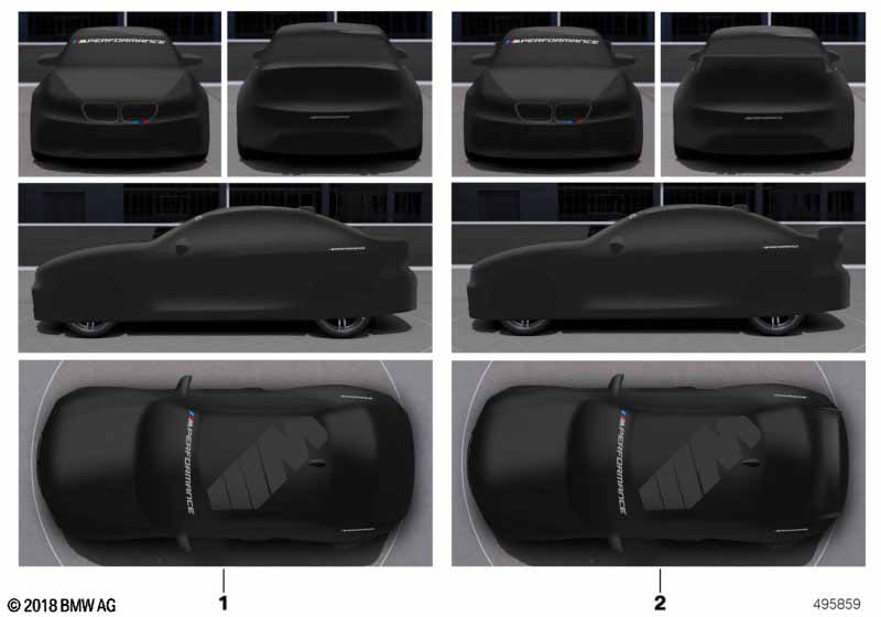 M Performance indoor car cover
