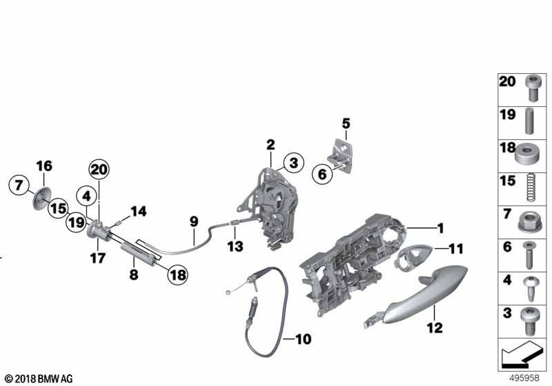 Genuine BMW 25128304975 Nipple (Inc. M6 GT3) | ML Performance EU Car Parts