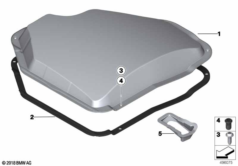 Genuine BMW 51478419946 Cover GEARBOX/CHASSIS (Inc. M6 GT3) | ML Performance EU Car Parts