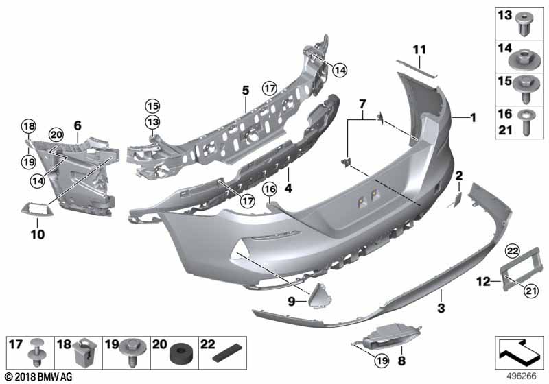 Genuine BMW 51128737575 G14 G15 Absorber Funnel, Left (Inc. 840dX, 840i & 840iX) | ML Performance UK Car Parts