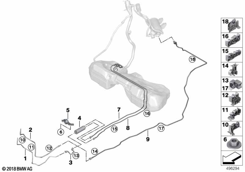 Fuel line / fuel filter