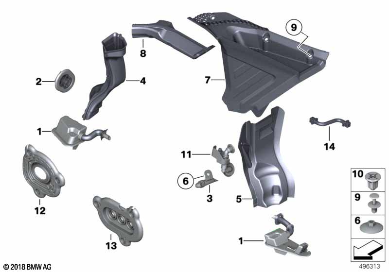 Various grommets / covers