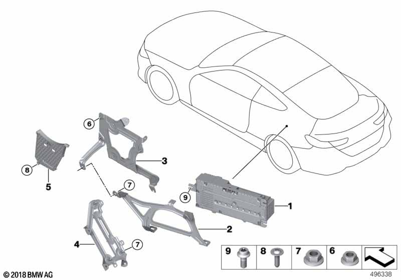 Genuine BMW 65128717934 G15 Top-Hifi System Amplifier (Inc. M850iX, 840i & 840iX) | ML Performance UK Car Parts