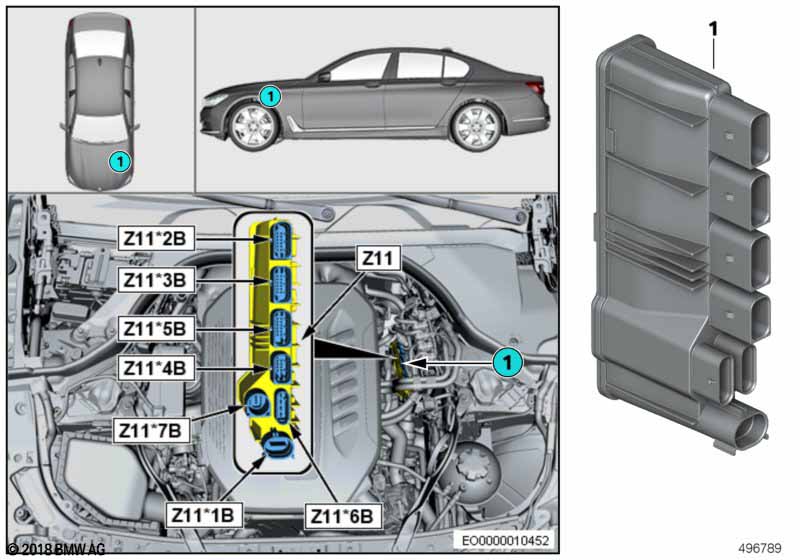 Genuine BMW 12638589970 G21 G30 G32 Integrated Supply Module (Inc. 730Ld, X7 M50dX & X4 M40dX) | ML Performance EU Car Parts