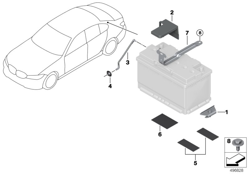 Genuine BMW 61218801172 G21 G14 Rubber Grommet (Inc. 740dX, Z4 30i & 745e) | ML Performance UK Car Parts