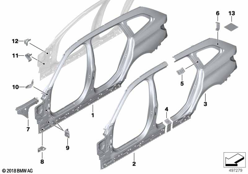 Body-side frame