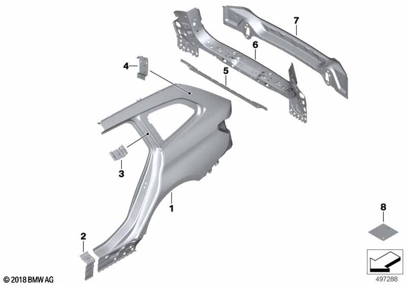 Side panel/tail trim