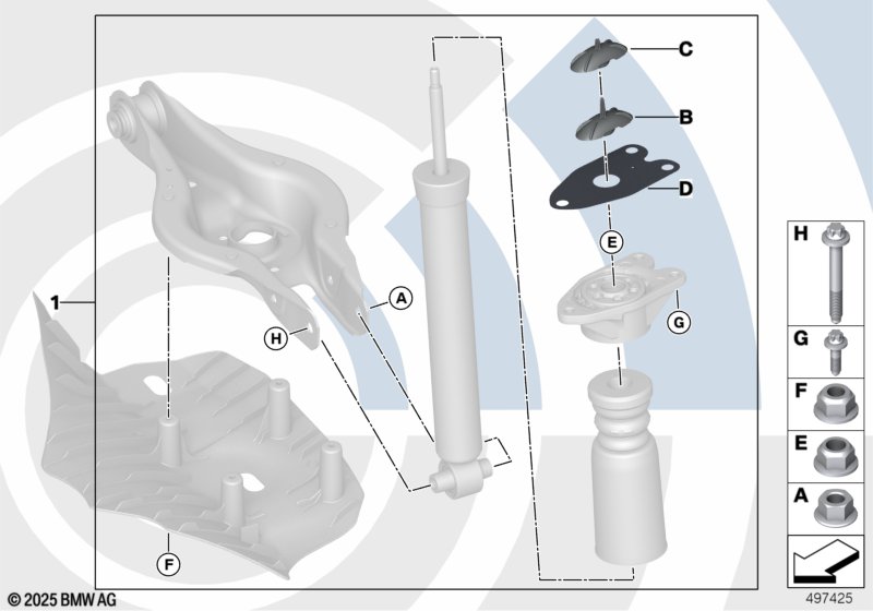 Installation kit support bearing
