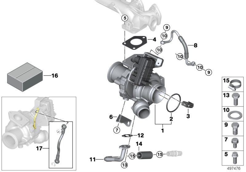 Genuine BMW 12520143427 E63 E85 E70 Socket Terminal Slk 2.8 Ela With Wire 0,2- 0,5mm²/AG (Inc. 116d, 740iLP & M2 Competition) | ML Performance UK Car Parts