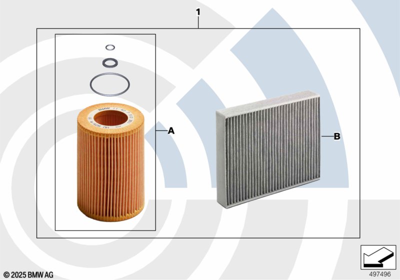 Service Kit, Inspection I / Oil service