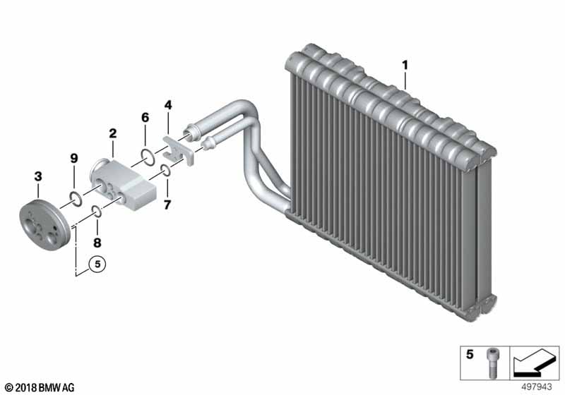 Evaporator / Expansion valve