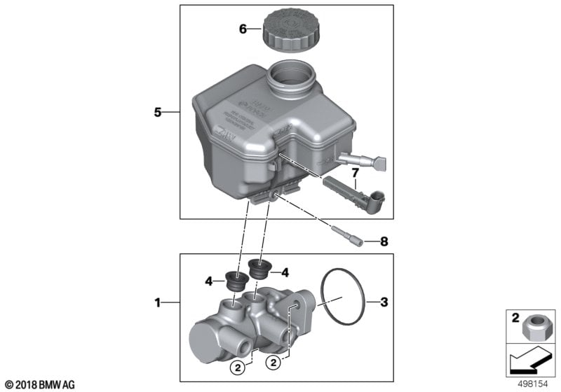 Brake master cylinder