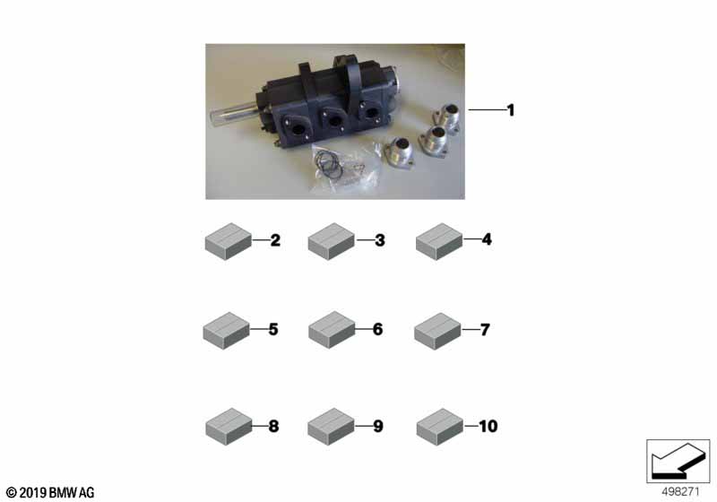 Genuine BMW 11419951005 Parallel Key A4X35 DIN6885 (Inc. E36 318iS) | ML Performance UK Car Parts