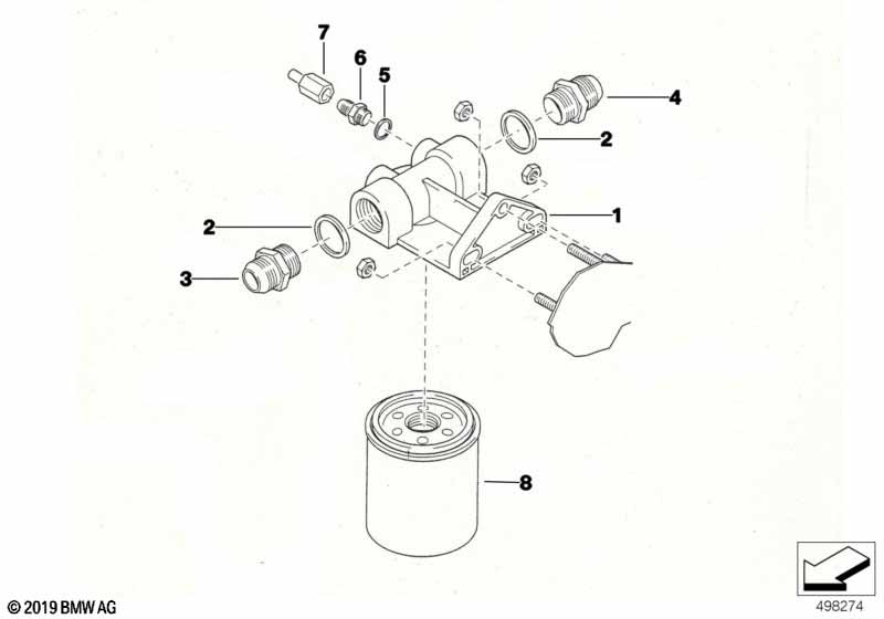 Genuine BMW 11422223608 Distribution Piece Holder (Inc. E36 318iS) | ML Performance UK Car Parts