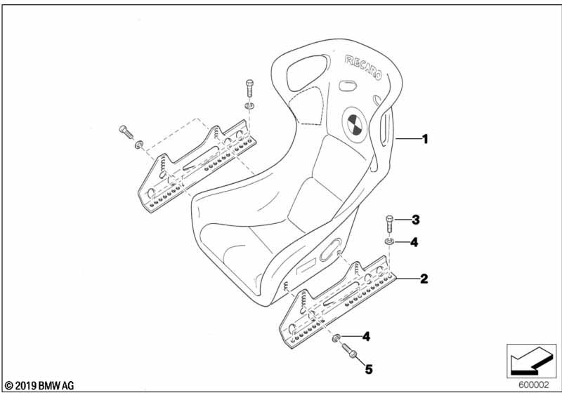 Genuine BMW 07119901415 E36 Fillister-Head Screw M8X20 (Inc. 318iS & 320i) | ML Performance EU Car Parts
