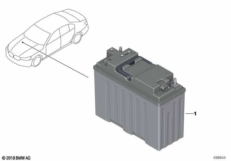 12-V lithium dual storage system