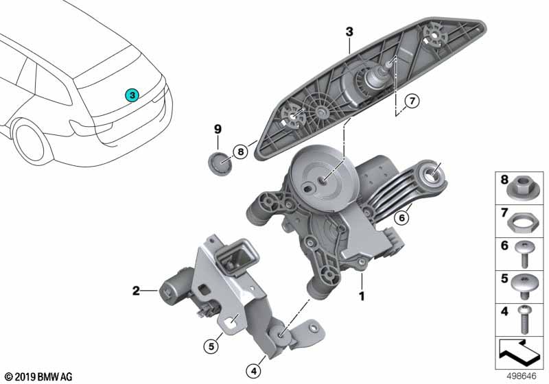 Genuine BMW 07149112453 E86 F12 F34 Torx Bolt M6X12 (Inc. 540dX) | ML Performance UK Car Parts