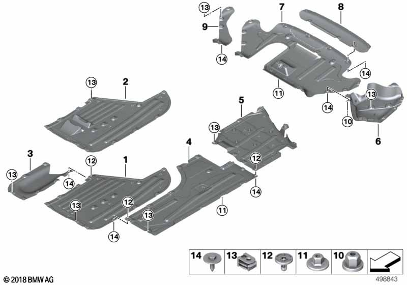 Genuine BMW 51757428192 Rear Diffusor | ML Performance UK Car Parts