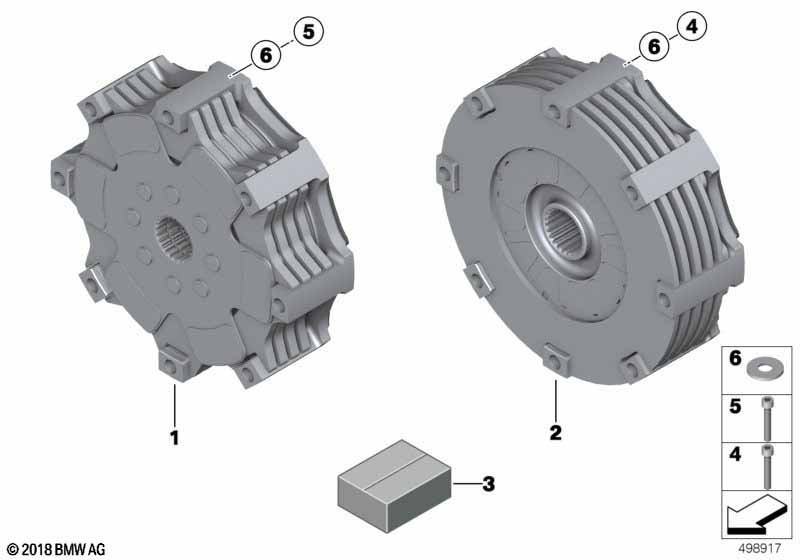Genuine BMW 21208348945 Washer 8,4X16X2,5 (Inc. M6 GT3) | ML Performance UK Car Parts