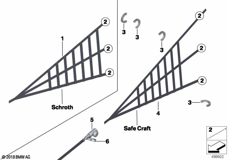 Genuine BMW 72118428442 Unlocking Unit F. DOOR NET (Inc. M6 GT3) | ML Performance EU Car Parts