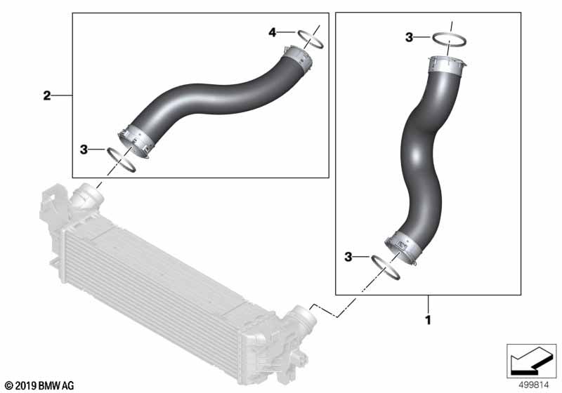 Genuine BMW 11618596842 G02 G20 Preformed Seal (Inc. X4 M, 320iX & X3 M) | ML Performance UK Car Parts