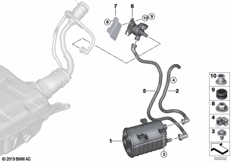 Genuine BMW 16137486244 G05 Activated Charcoal Filter (Inc. X5 45eX) | ML Performance UK Car Parts