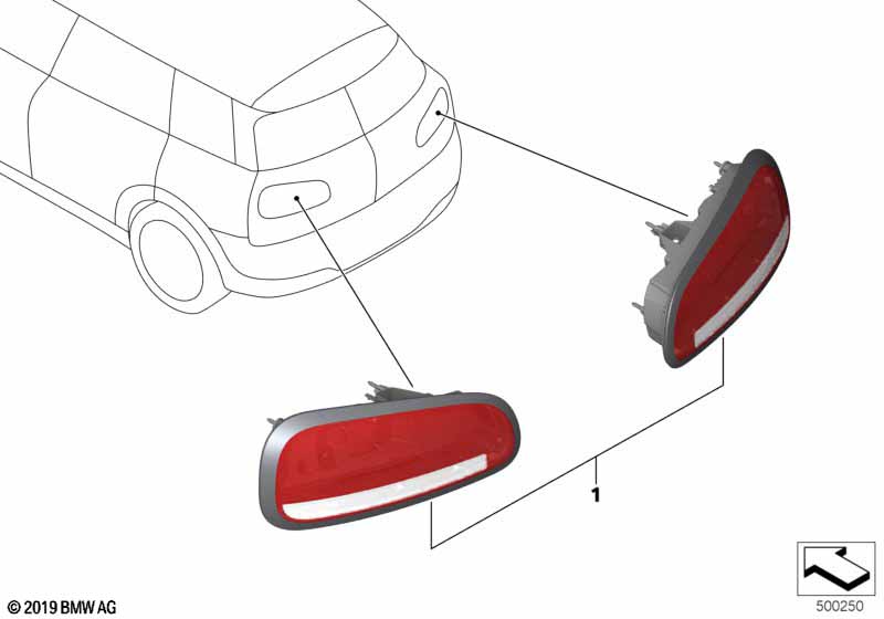Conversion, taillamps, facelift