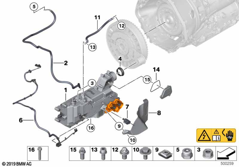 Genuine BMW 12367599421 F04 Gasket Ring (Inc. Hybrid 7 & Hybrid 7L) | ML Performance UK Car Parts