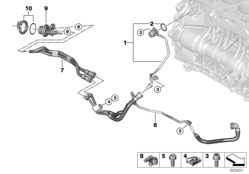 Genuine BMW 11538473993 F20 F21 Line From Scr Metering Module-Water Pump (Inc. 114d & 116d) | ML Performance UK Car Parts