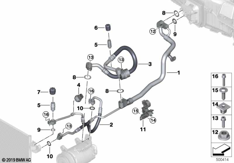 Coolant lines