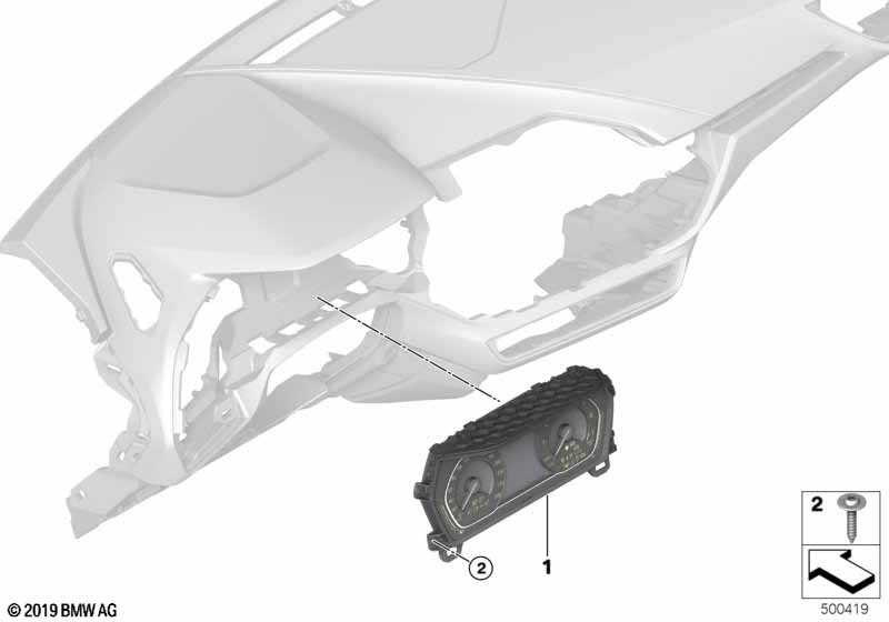 Instrument cluster, base