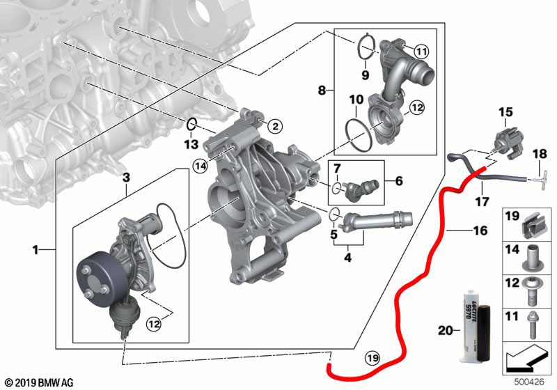 Genuine BMW 11518479263 G30 G20 G31 Connector (Inc. 318d, 520d & X3 18d) | ML Performance UK Car Parts