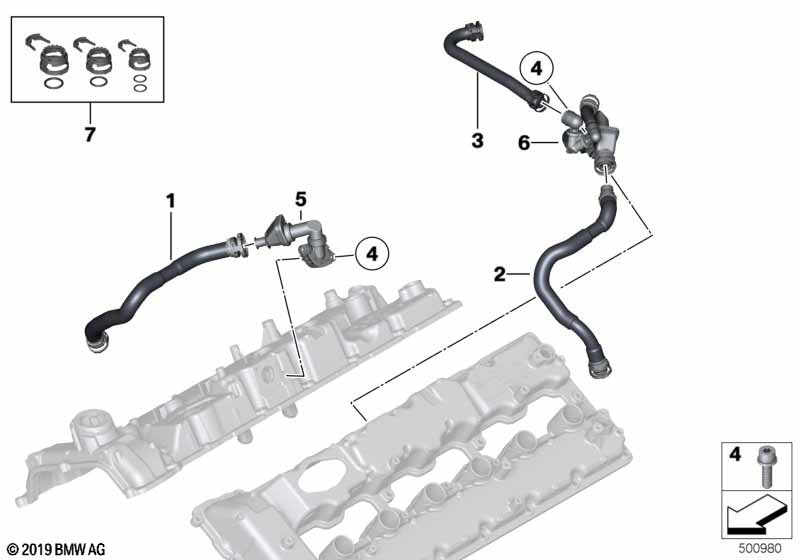 Crankcase-Ventilation