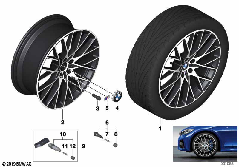 BMW LA wheel M crosspacks 794M - 20