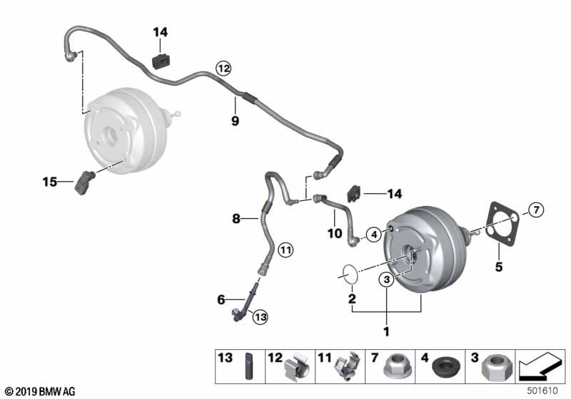 Genuine BMW 11668605208 G14 G31 G12 Rubber Grommet (Inc. 525d, 540i & 330dX) | ML Performance UK Car Parts