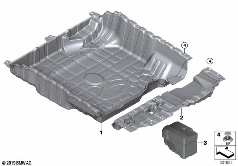 Genuine BMW 51477458394 G06 Insert For Luggage Compartment (Inc. X6 40i, X6 40iX & X6 M50dX) | ML Performance EU Car Parts
