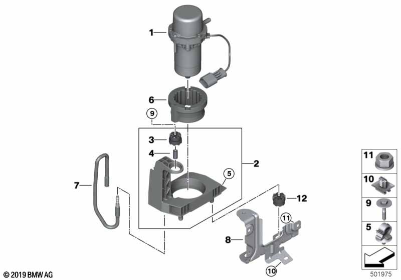 Genuine BMW Mini 32416772178 E65 F56 Rubber Mounting (Inc. 530eX) | ML Performance UK Car Parts