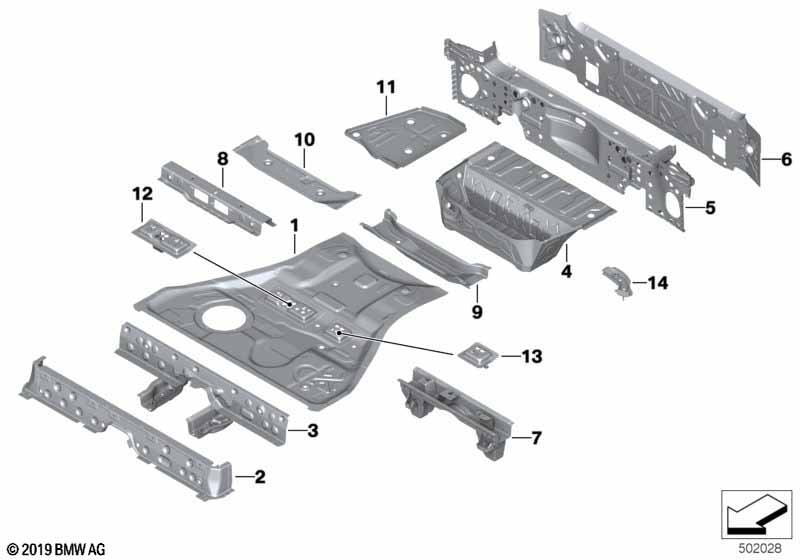 Genuine BMW 41009481455 G07 Holder Active Aga (Inc. X7 50iX, X7 M50iX & X7 30dX) | ML Performance UK Car Parts