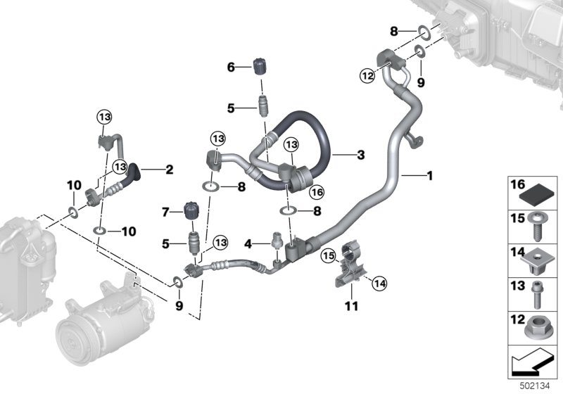Coolant lines