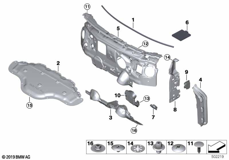 Genuine BMW 51487418074 F46 F48 F45 Soundproof., Dr Harness, A-Pillar, Rgt. (Inc. X2 18d, 118i & X1 20d) | ML Performance EU Car Parts