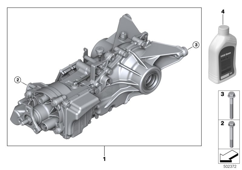 Genuine BMW 83222413512 G12 G29 Hypoid Axle Oil G3 0,5L (Inc. X5 35dX, 218dX & X6 40dX) | ML Performance UK Car Parts