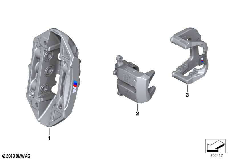 Genuine BMW 34206898596 F90 F91 G14 Bracket, Black, Right (Inc. 840i, 840dX & M850iX) | ML Performance UK Car Parts