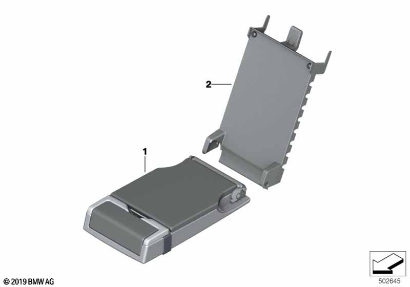 Rear seat center armrest