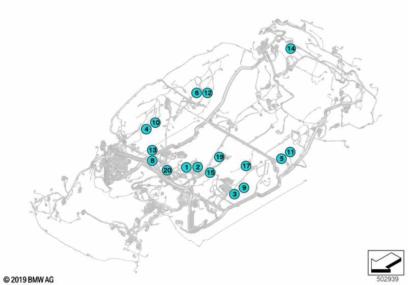 Genuine BMW 61139357794 G29 Pin Housing 42-Pin 42 POL. (Inc. Z4 M40i, Z4 30i & Z4 20i) | ML Performance EU Car Parts